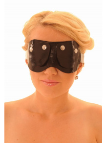 Maska na oczy lateksowa latex z lateksu - Anita Berg